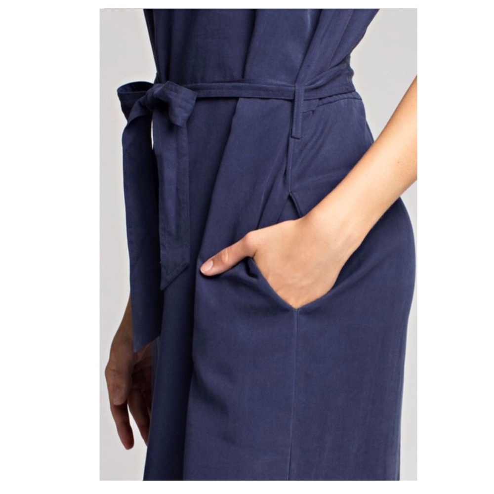 Simply Chic Maxi Surplus Shirt Dress - Picture 6 of 6